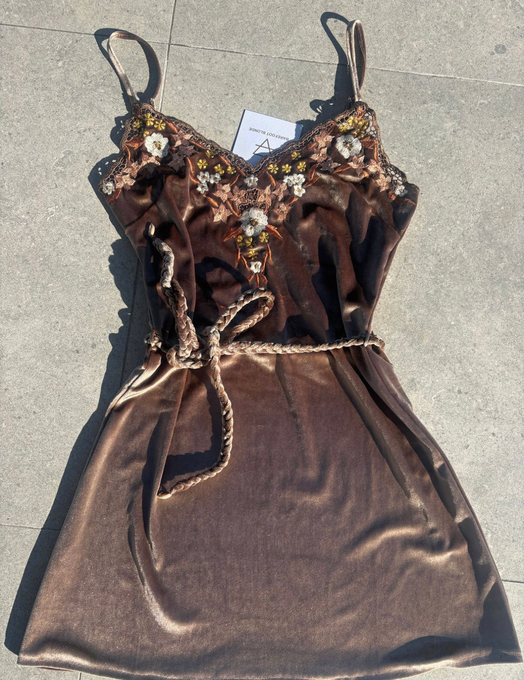 Hendrix Mini Dress - Mocha