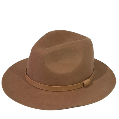 classic fedora hat mocha