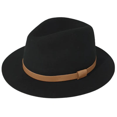 Classic Black Fedora Hat