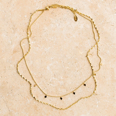 layering gold necklace nz