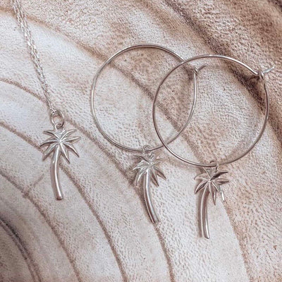 Palmtree Earrings - TaylorCove Collection